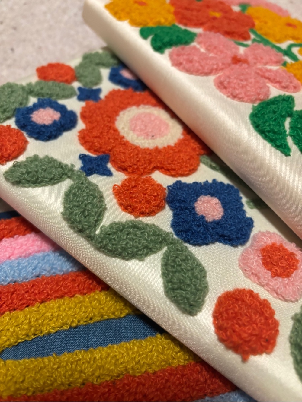 Back To School!!!!!  📚Floral & Rainbow Embroidered Notebooks
